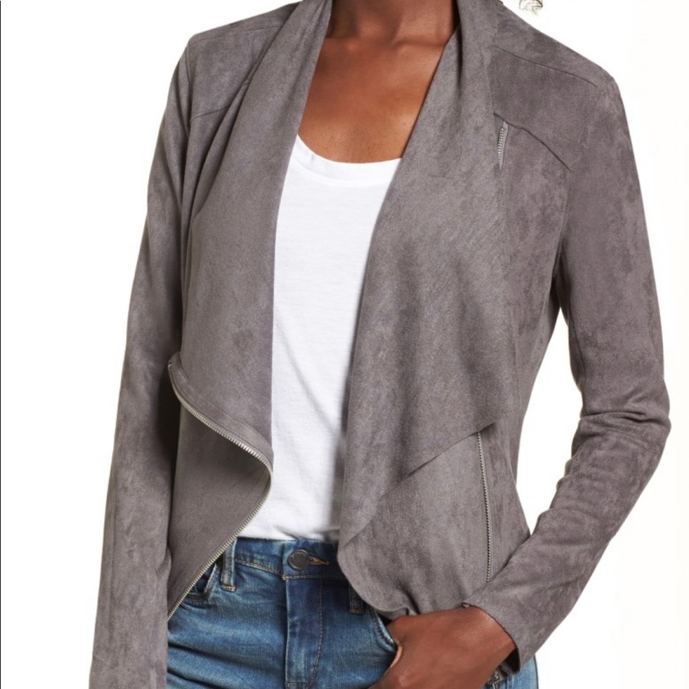 Blank NYC Faux Suede Jacket